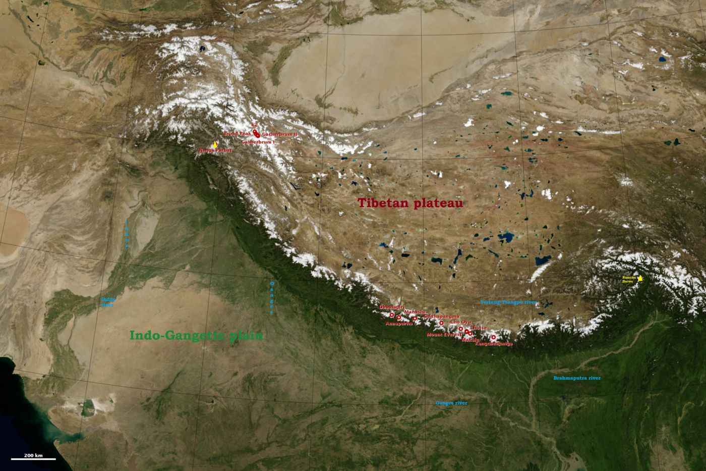 The Himalayas